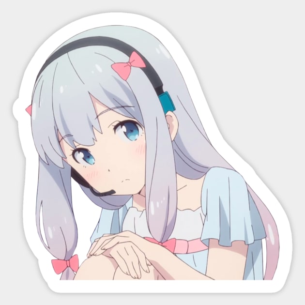 Sagiri Curious Sticker by KokoroPopShop